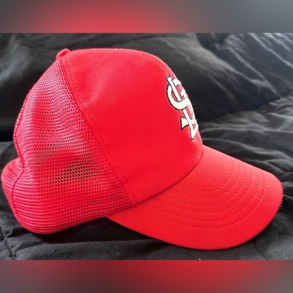 Vintage St Louis Cardinals Baseball Hat MLB Snapback Embroidered M/L Adult - Picture 4 of 9